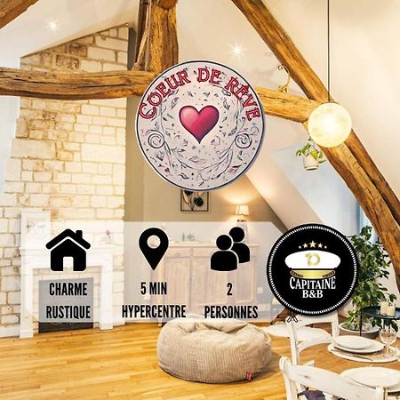 Coeur De Reve - 5Min Hypercentre Apartment Troyes Bagian luar foto