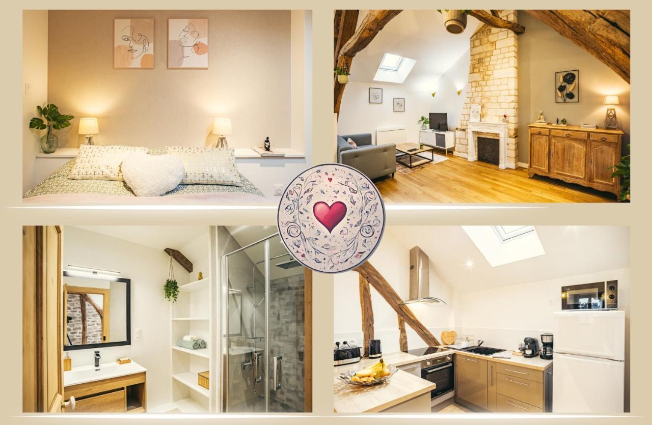 Coeur De Reve - 5Min Hypercentre Apartment Troyes Bagian luar foto